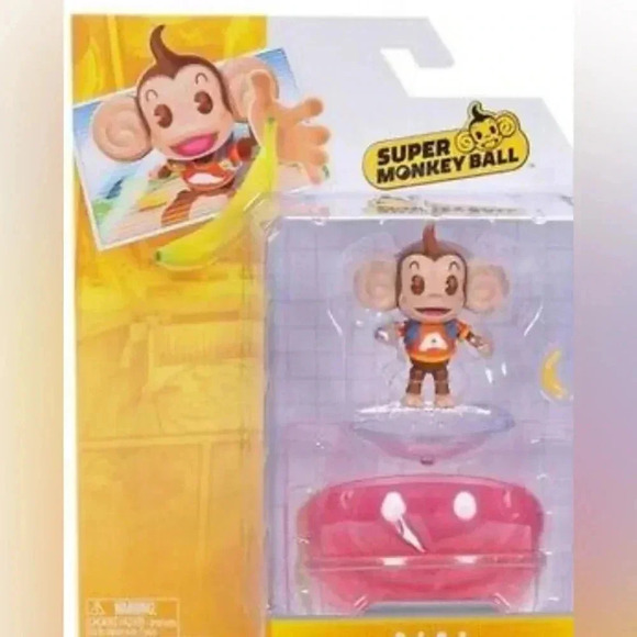 Super Monkey Ball - Aiai Figure w/ Banana - BNIB ๐๐ - Picture 5 of 5